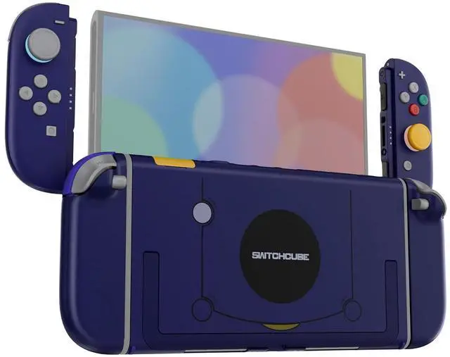 Main image of DIY Replacement Shell Buttons for Nintendo Switch 2, Full Set Back Plate Controller Housing with Button for Switch 2 Handheld Console & Joycon 2 - Deluxe Version - Classic SwitchCube Style @