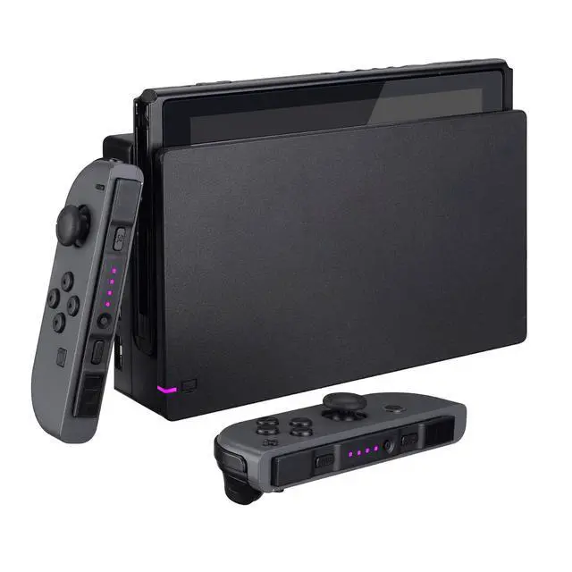 Alt view image 3 of 7 - Firefly LED Tuning Kit for Nintendo Switch Joycons Dock NS Joycon SL SR Buttons Ribbon Flex Cable Indicate Power LED - Pink (Joycons Dock NOT Included) @