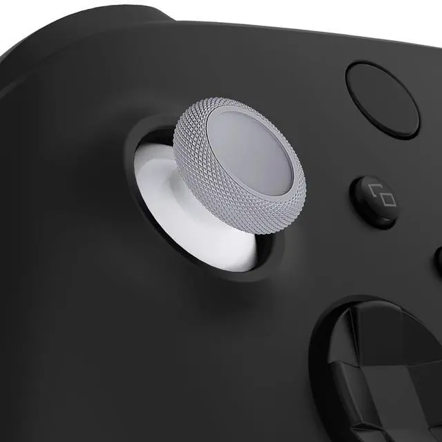 Alt view image 2 of 7 - Replacement Thumbsticks for Xbox Core Wireless Controller, Joysticks Repair Kit for Xbox Series X/S Controller, Analog Stick Buttons for Xbox One S/X/Elite - Robot White & New Hope Gray @
