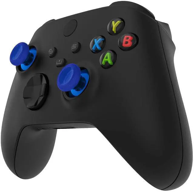 Alt view image 4 of 7 - Replacement Thumbsticks for Xbox Series X/S Controller, Joysticks Repair Kit Accessories, Custom Analog Stick Buttons for Xbox One S/X/Elite Controller - Clear Blue @