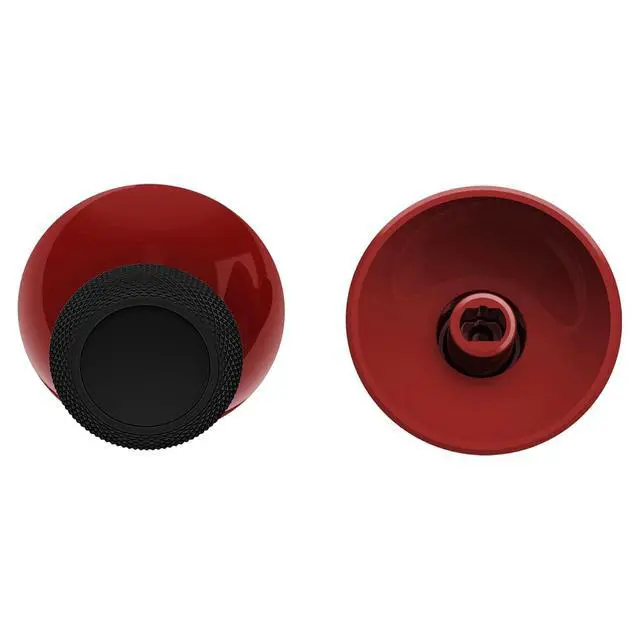 Alt view image 7 of 7 - Replacement Thumbsticks for Xbox Core Wireless Controller, Joysticks Repair Kit for Xbox Series X/S Controller, Custom Analog Stick Buttons for Xbox One S/X/Elite - Carmine Red & Black @
