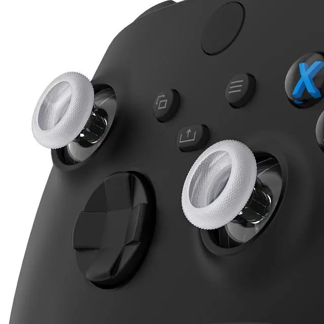 Alt view image 3 of 7 - Replacement Thumbsticks for Xbox Series X & S Controller, Joysticks Repair Kit for Xbox Wireless Controller, Custom Analog Stick Buttons for Xbox One S/X/Elite Controller - Clear @