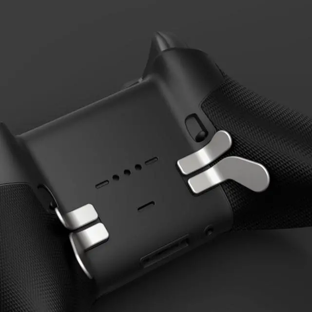 Alt view image 2 of 7 - Elite Controller Paddles, Interchangeable Paddles for Xbox Elite Series 2 & 1, Replacement Parts Accessories Metal Stainless Steel Controller Paddles for Elite Series 2 Core - Silver @