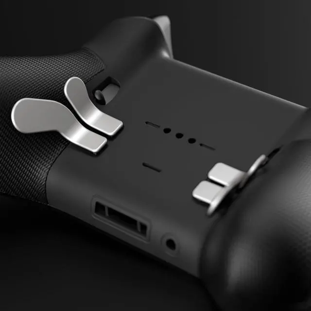 Alt view image 5 of 7 - Elite Controller Paddles, Interchangeable Paddles for Xbox Elite Series 2 & 1, Replacement Parts Accessories Metal Stainless Steel Controller Paddles for Elite Series 2 Core - Silver @