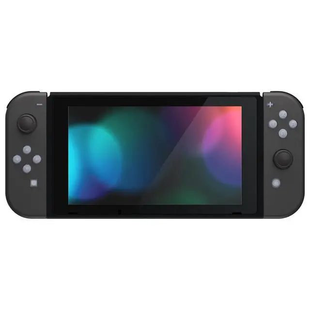Alt view image 7 of 7 - Replacement Two-Tone Jelly Buttons for JoyCon, New Hope Gray & Clear w/Symbols Custom Controller ABXY Direction Home Capture + - Keys, Action Face Button for Nintendo Switch & Switch OLED @