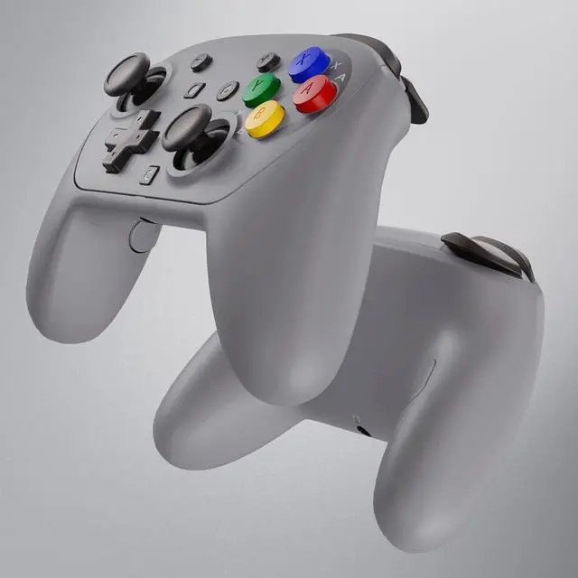 Alt view image 5 of 7 - DIY Replacement Full Set Shell Buttons for Nintendo Switch 2 Pro Controller, Custom Faceplate Rear Bottom Cover with Thumbsticks ABXY Dpad ZLZR for Switch 2 Pro - SFC SNES Classic EU @