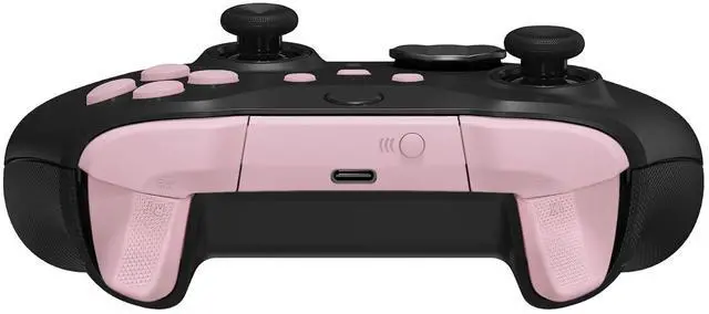 Alt view image 6 of 7 - Cherry Blossoms Pink Replacement Buttons for Xbox One Elite Series 2 Controller, LB RB LT RT Bumpers Triggers ABXY Start Back Sync Profile Keys for Xbox Elite Series 2 Core Controller @