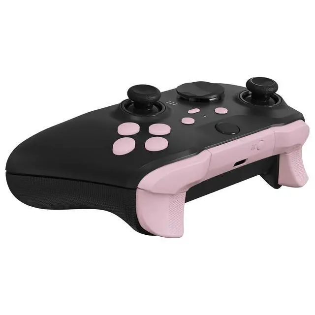 Alt view image 7 of 7 - Cherry Blossoms Pink Replacement Buttons for Xbox One Elite Series 2 Controller, LB RB LT RT Bumpers Triggers ABXY Start Back Sync Profile Keys for Xbox Elite Series 2 Core Controller @