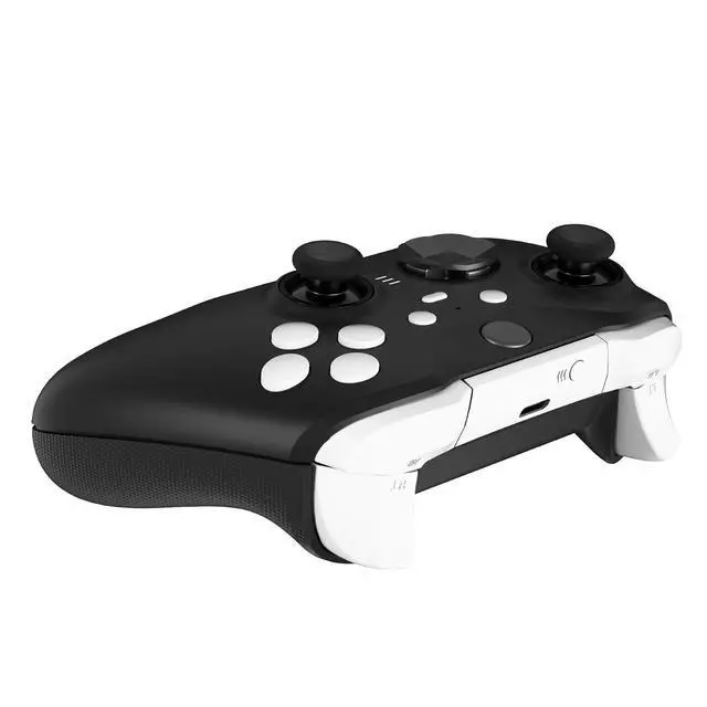 Alt view image 7 of 7 - Soft Touch White Replacement Buttons for Xbox One Elite Series 2 Controller, LB RB LT RT Bumpers Triggers ABXY Start Back Sync Profile Keys for Xbox Elite Series 2 Core Controller 1797 @
