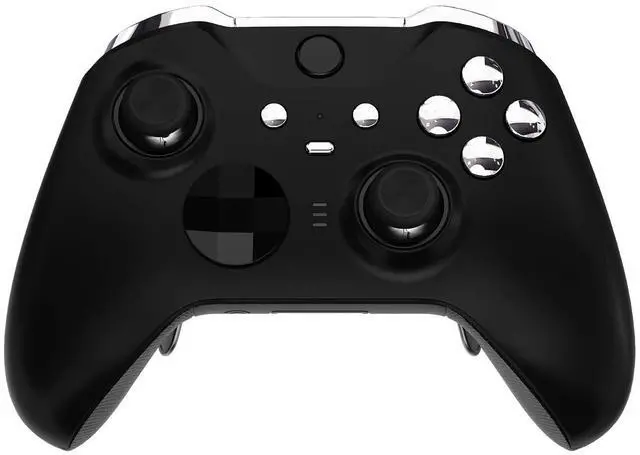 Main image of Replacement Buttons for Xbox One Elite 2 Controller, LB RB LT RT Bumpers Triggers ABXY Start Back Sync Profile Keys for Xbox Elite Series 2 Controller Model 1797 - Chrome Silver @
