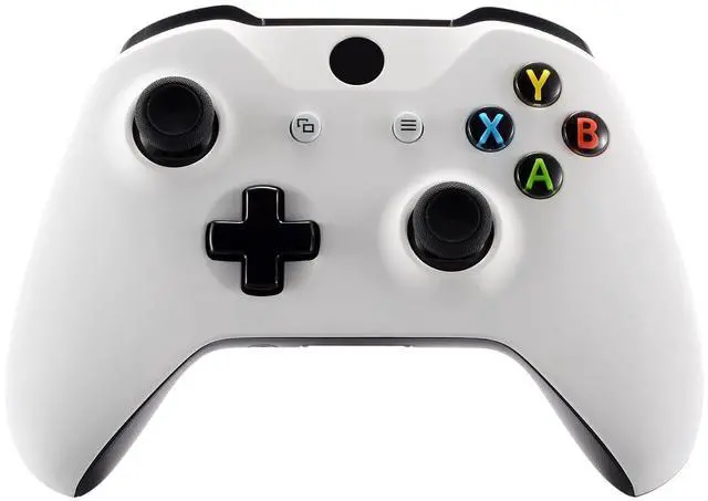 Main image of Replacement Front Housing Shell for Xbox One S/X Controller, White Custom Kit Faceplate Cover Case for Xbox Wireless Controller (Model 1708) @