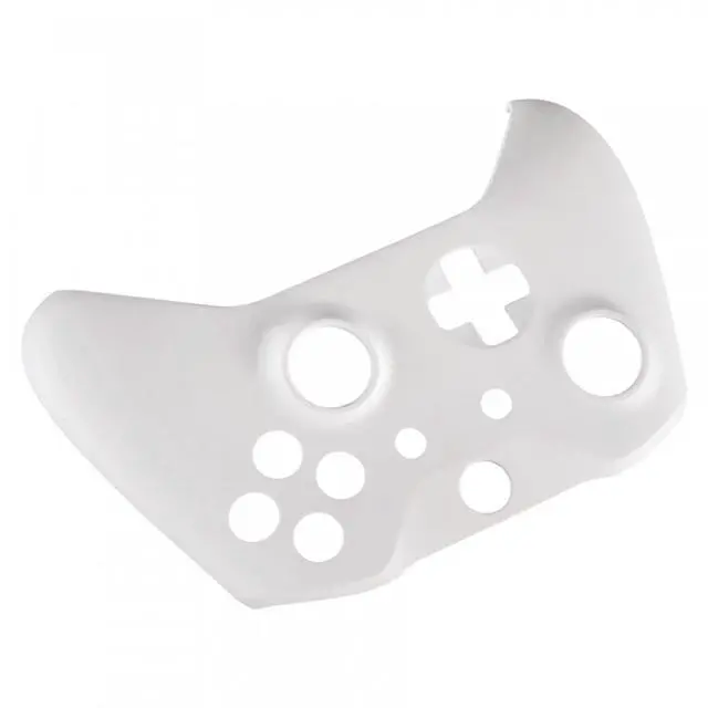 Alt view image 7 of 7 - Replacement Front Housing Shell for Xbox One S/X Controller, White Custom Kit Faceplate Cover Case for Xbox Wireless Controller (Model 1708) @