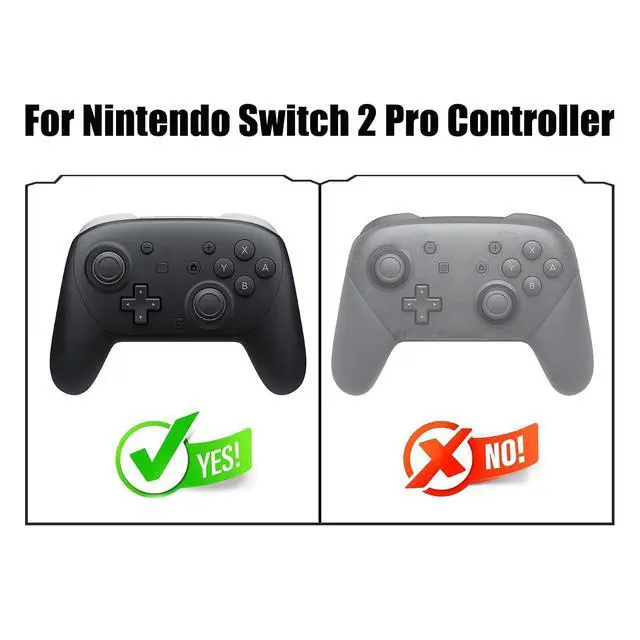 Alt view image 2 of 7 - DIY Replacement Full Set Shell Buttons for Nintendo Switch 2 Pro Controller, Custom Faceplate Rear Bottom Cover with Thumbsticks ABXY Dpad ZLZR Buttons for Switch 2 Pro - Scarlet Red @