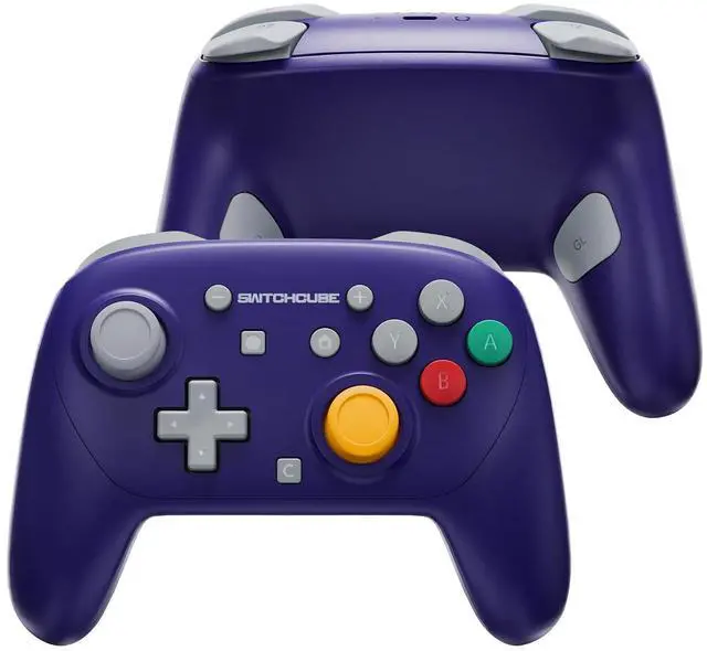 Main image of DIY Replacement Full Set Shell Buttons for Nintendo Switch 2 Pro Controller, Custom Faceplate Rear Bottom Cover with Thumbsticks ABXY Dpad ZLZR for Switch 2 Pro - Classic SwitchCube Style @