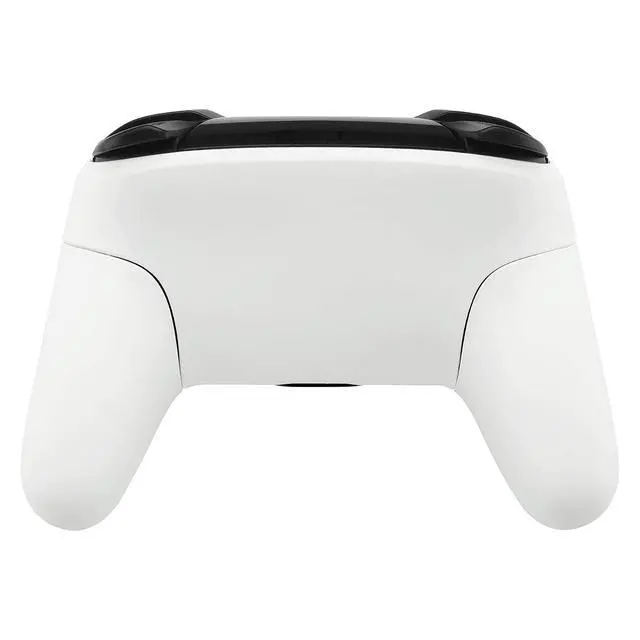 Alt view image 6 of 7 - White Faceplate Backplate Handles for Nintendo Switch Pro Controller, DIY Replacement Hand Grip Housing Shell Cover for Nintendo Switch Pro - Controller NOT Included @