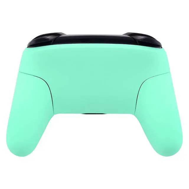 Alt view image 6 of 7 - Mint Green Faceplate Backplate Handles for Nintendo Switch Pro Controller, DIY Replacement Hand Grip Housing Shell Cover for Nintendo Switch Pro - Controller NOT Included @