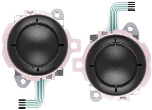 Alt view image 3 of 7 - Replacement 3D Joystick for Nintendo Switch 2 JoyCon, Controller Left Right Analog Stick Thumbsticks with Repair Tools for JoyCon 2, Multi-Color Options - Cherry Blossoms Pink @