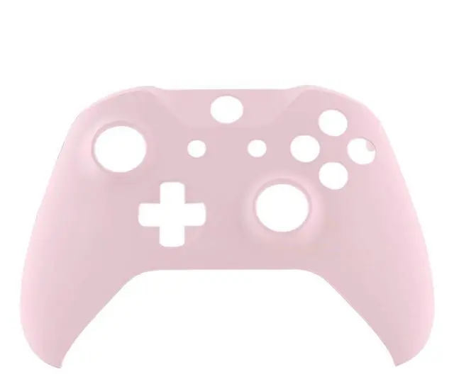 Alt view image 7 of 7 - Replacement Front Housing Shell for Xbox One S/X Controller, Cherry Blossoms Pink Custom Kit Faceplate Cover Case for Xbox Wireless Controller (Model 1708) - Controller NOT Included @