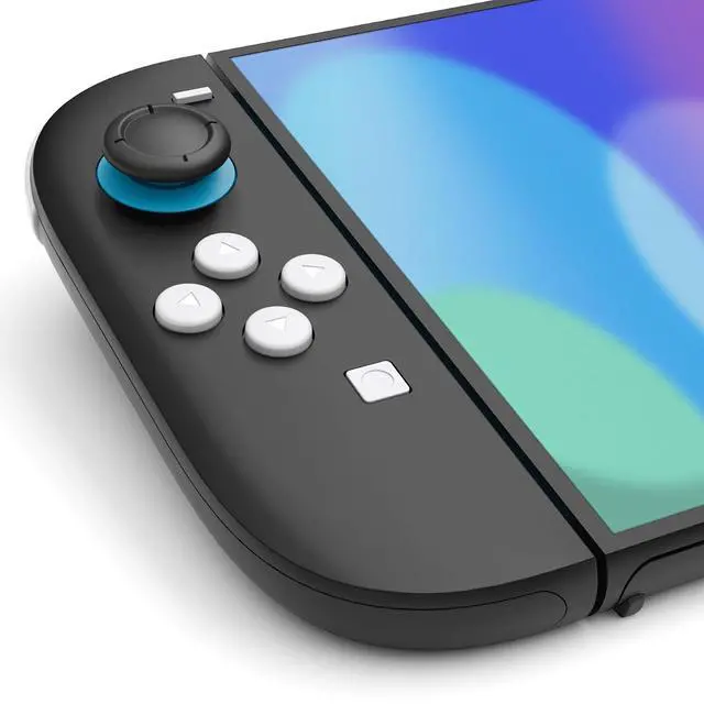 Alt view image 6 of 7 - DIY Replacement Full Set Buttons for Joycon 2, Custom ABXY Direction Keys Dpad + - C Home Capture Release L R ZR ZL Trigger Buttons for Nintendo Switch 2 Controller - White @