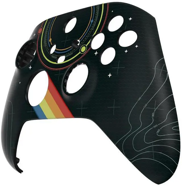 Alt view image 5 of 7 - Custom Shell for Xbox Series X & S Controller - Revitalize Your Control - Stars Explorer Replacement Cover Front Housing Cover for Xbox Core Controller Wireless @