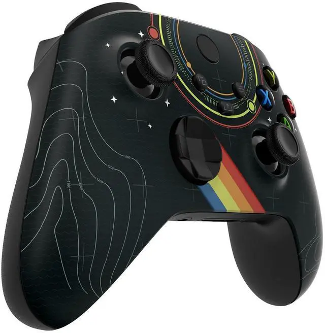 Alt view image 6 of 7 - Custom Shell for Xbox Series X & S Controller - Revitalize Your Control - Stars Explorer Replacement Cover Front Housing Cover for Xbox Core Controller Wireless @