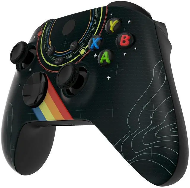 Alt view image 7 of 7 - Custom Shell for Xbox Series X & S Controller - Revitalize Your Control - Stars Explorer Replacement Cover Front Housing Cover for Xbox Core Controller Wireless @