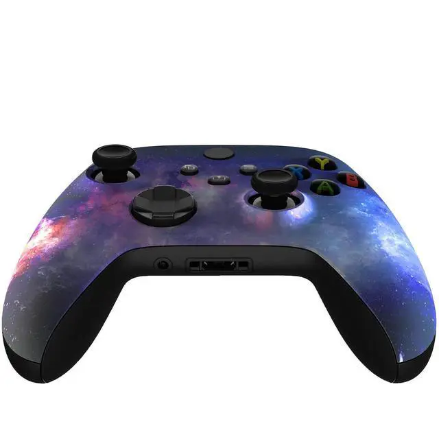 Alt view image 7 of 7 - Custom Shell for Xbox Series X & S Controller, Nebula Galaxy Replacement Cover Front Housing Cover for Xbox Core Controller Wireless @