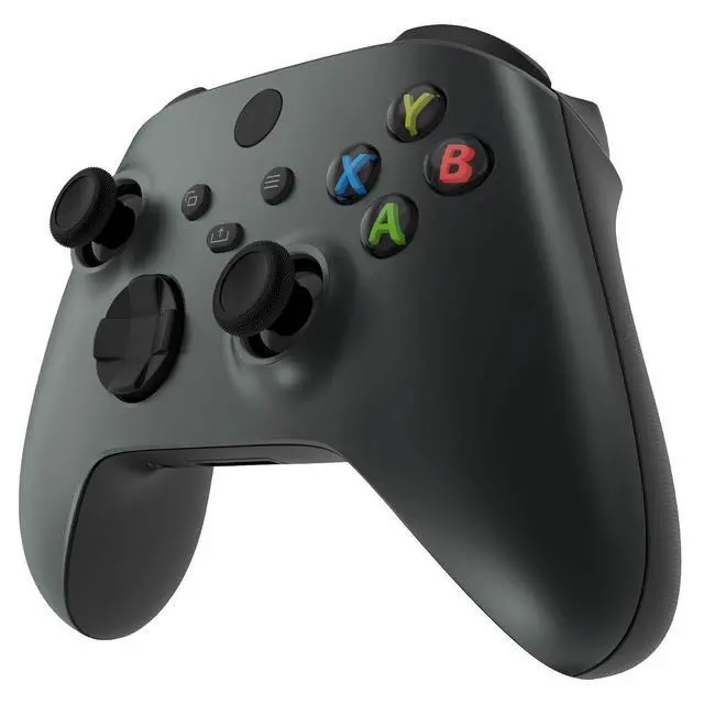 Alt view image 5 of 7 - Replacement Shell for Xbox Series X & S Controller - Personalize Your Control - Steel Gray Custom Cover Gaming Case Faceplate for Xbox Core Controller @