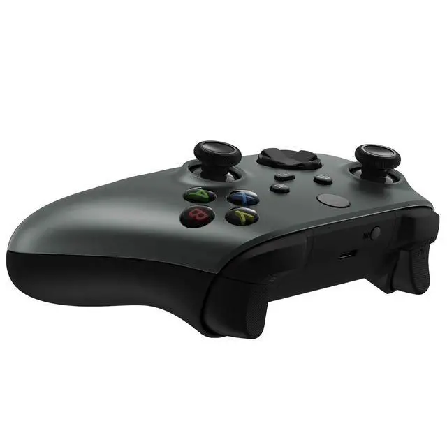Alt view image 6 of 7 - Replacement Shell for Xbox Series X & S Controller - Personalize Your Control - Steel Gray Custom Cover Gaming Case Faceplate for Xbox Core Controller @