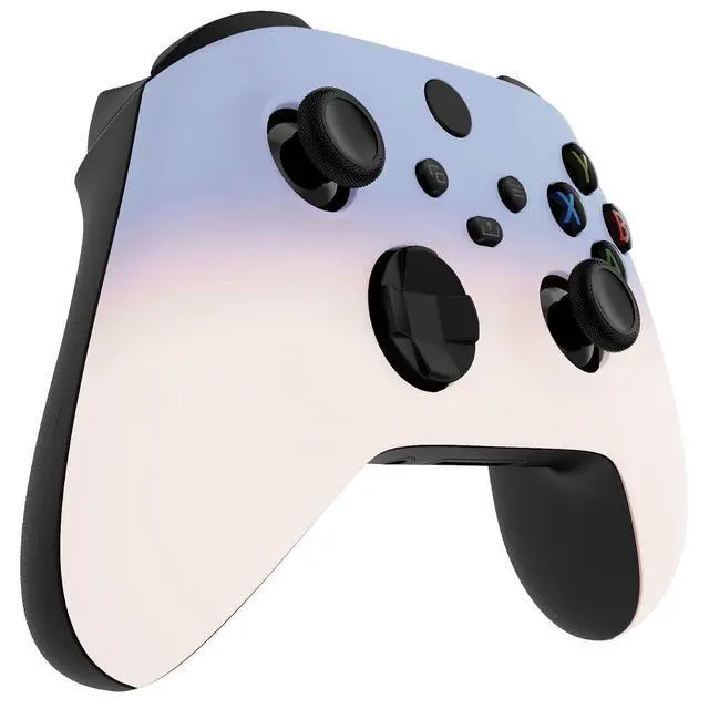 Alt view image 4 of 7 - Replacement Shell for Xbox Series X & S Controller - Personalized Upgrade - Gradient Pink Violet Custom Case Faceplate Cover for Xbox Core Wireless Controller @