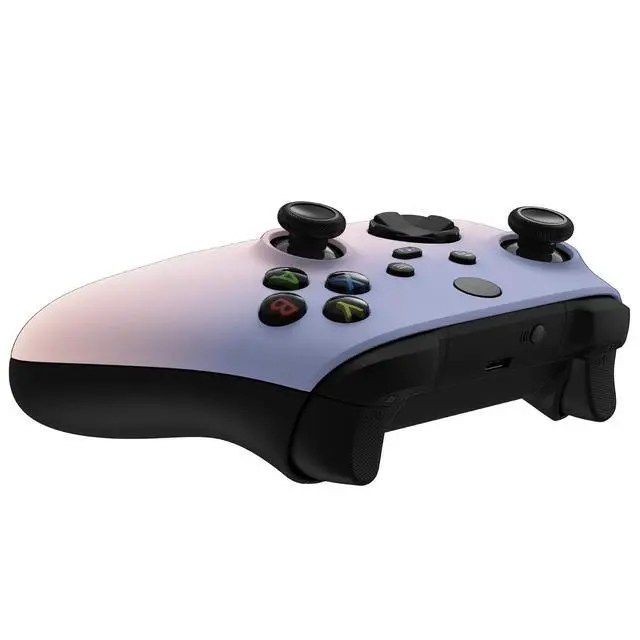 Alt view image 6 of 7 - Replacement Shell for Xbox Series X & S Controller - Personalized Upgrade - Gradient Pink Violet Custom Case Faceplate Cover for Xbox Core Wireless Controller @