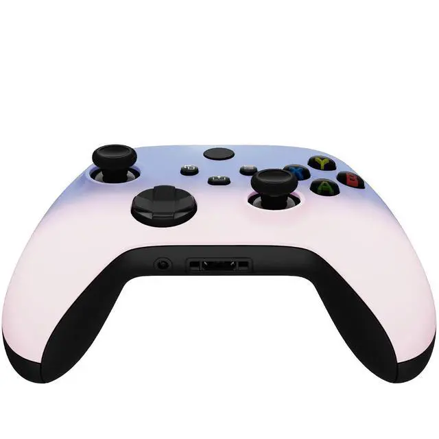 Alt view image 7 of 7 - Replacement Shell for Xbox Series X & S Controller - Personalized Upgrade - Gradient Pink Violet Custom Case Faceplate Cover for Xbox Core Wireless Controller @