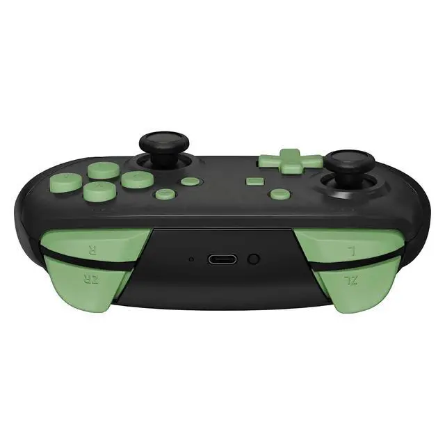 Alt view image 5 of 5 - Matcha Green Repair ABXY D-pad ZR ZL L R Keys for Nintendo Switch Pro Controller, DIY Replacement Full Set Buttons with Tools for Nintendo Switch Pro Controller - Controller NOT Included @
