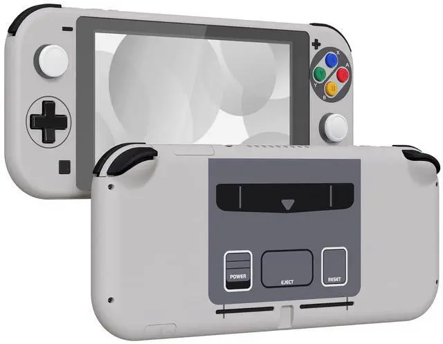 Main image of SFC SNES Classic EU Style DIY Replacement Shell for Nintendo Switch Lite, NSL Handheld Controller Housing with Screen Protector, Custom Case Cover for Nintendo Switch Lite @