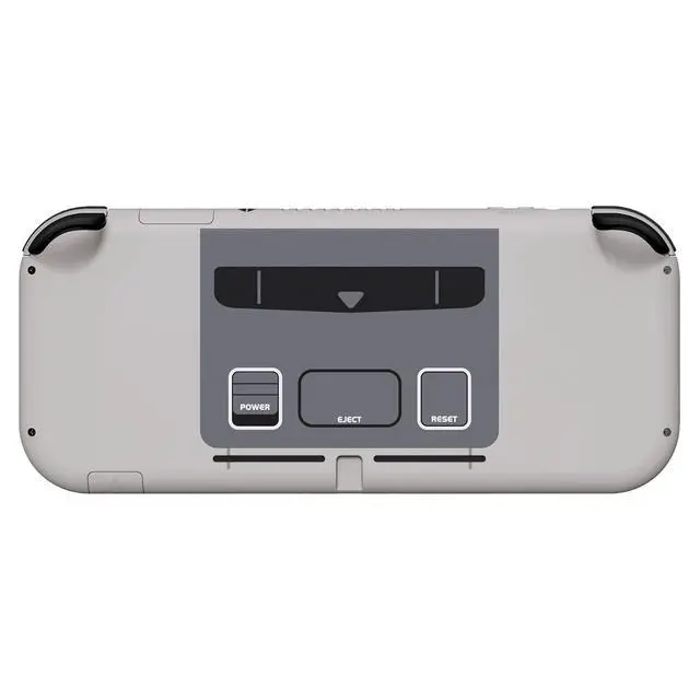Alt view image 5 of 7 - SFC SNES Classic EU Style DIY Replacement Shell for Nintendo Switch Lite, NSL Handheld Controller Housing with Screen Protector, Custom Case Cover for Nintendo Switch Lite @