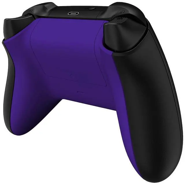 Alt view image 6 of 7 - Custom Back Cover Shell for Xbox Core Wireless Controller, Purple Replacement Controller Battery Cover & Bottom Shell for Xbox Series X & S Controller @