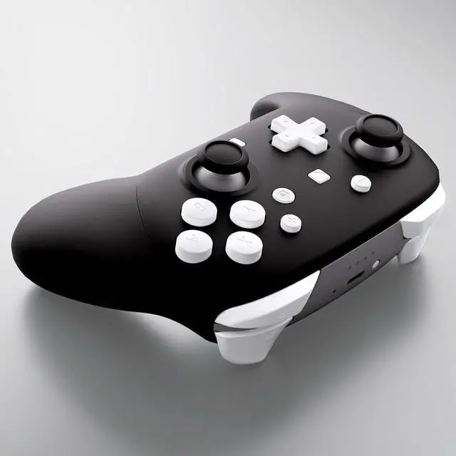 Alt view image 6 of 7 - DIY Replacement Full Set Buttons for Nintendo Switch 2 Pro Controller, Custom ABXY Dpad + - Home Capture Power L R ZR ZL Triggers Sync GL GR Buttons for Switch 2 Pro Controller - White @