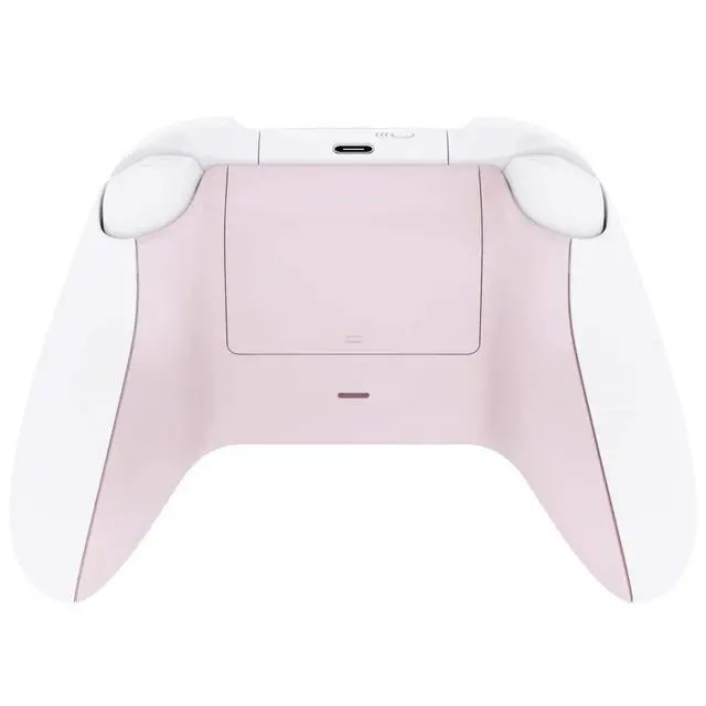 Alt view image 3 of 7 - Custom Back Cover Shell for Xbox Core Wireless Controller, Cherry Blossoms Pink Replacement Controller Battery Cover & Bottom Shell for Xbox Series X & S @