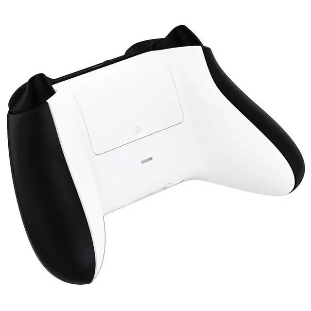 Alt view image 7 of 7 - Custom Back Cover Shell for Xbox Series X & S Controller, White Replacement Controller Battery Cover & Bottom Shell for Xbox Core Wireless Controller @