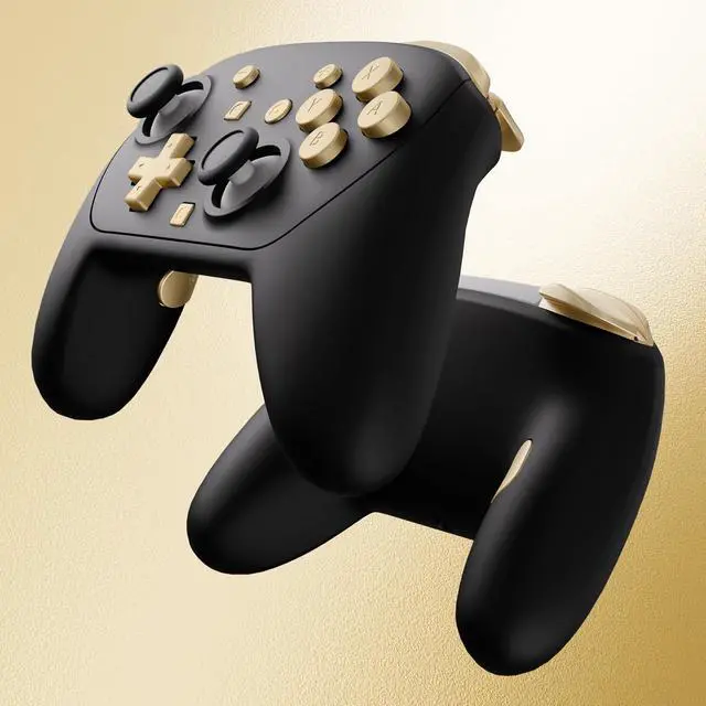 Alt view image 5 of 7 - DIY Replacement Full Set Buttons for Nintendo Switch 2 Pro Controller, Custom ABXY Dpad + - Home Capture Power L R ZR ZL Triggers Sync GL GR Buttons for Switch 2 Pro - Champagne Gold @