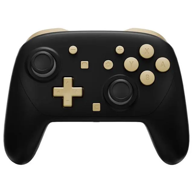 Alt view image 7 of 7 - DIY Replacement Full Set Buttons for Nintendo Switch 2 Pro Controller, Custom ABXY Dpad + - Home Capture Power L R ZR ZL Triggers Sync GL GR Buttons for Switch 2 Pro - Champagne Gold @
