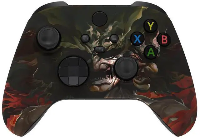Main image of Replacement Shell for Xbox Series X & S Controller - Unleash Your Style - Rage of Asura Custom Acessories Skin Front Housing Cover for Xbox Core Controller Wireless @