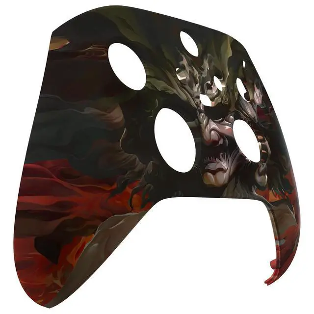 Alt view image 5 of 7 - Replacement Shell for Xbox Series X & S Controller - Unleash Your Style - Rage of Asura Custom Acessories Skin Front Housing Cover for Xbox Core Controller Wireless @