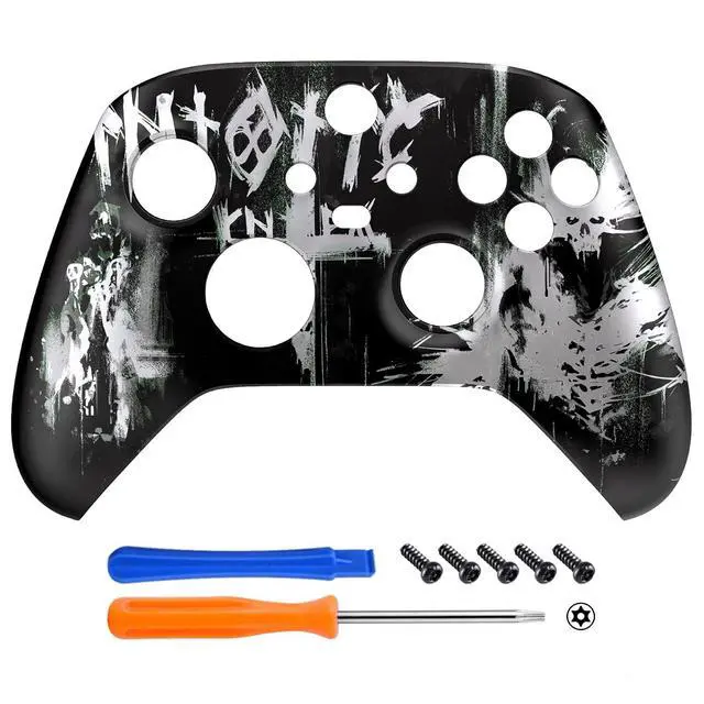 Alt view image 3 of 7 - Replacement Shell for Xbox Series X & S Controller - Unleash Your Style - Darkness Falls Custom Acessories Skin Front Housing Cover @