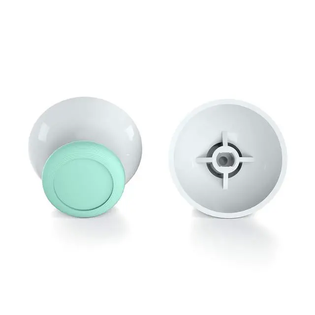 Alt view image 6 of 7 - Mint Green & White Dual-color Replacement 3D Joystick Thumbsticks, Analog Thumb Sticks with Cross Screwdriver for Nintendo Switch Pro Controller @