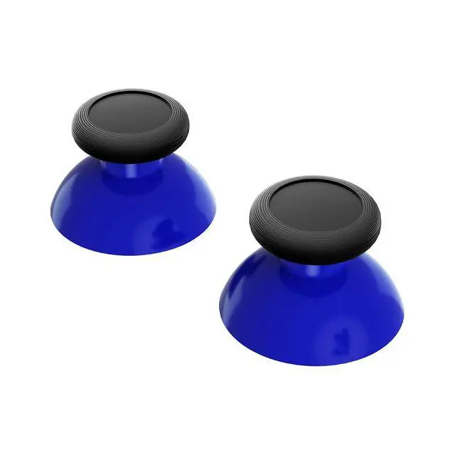 Alt view image 5 of 7 - Blue & Black Replacement 3D Joystick Thumbsticks, Analog Thumb Sticks with Cross Screwdriver for Nintendo Switch Pro Controller @
