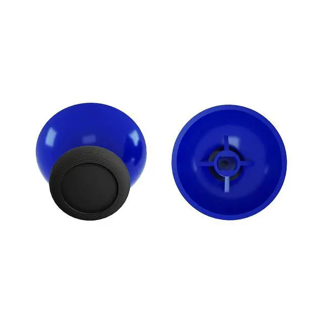 Alt view image 7 of 7 - Blue & Black Replacement 3D Joystick Thumbsticks, Analog Thumb Sticks with Cross Screwdriver for Nintendo Switch Pro Controller @