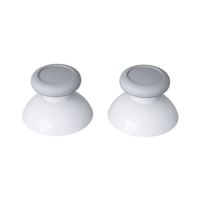 Alt view image 5 of 7 - Robot White & New Hope Gray Replacement 3D Joystick Thumbsticks, Analog Thumb Sticks with Cross Screwdriver for Nintendo Switch Pro Controller @