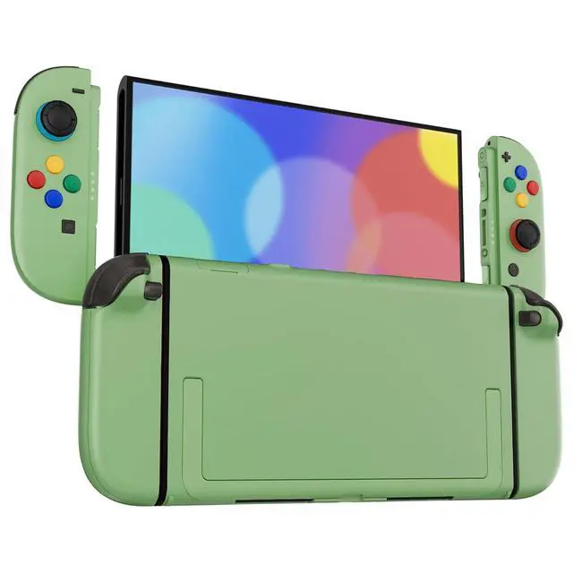 Alt view image 5 of 7 - DIY Replacement Shell Buttons for Nintendo Switch 2, Custom Full Set Rear Back Plate Controller Housing with Button for Switch 2 Handheld Console & Joycon 2 - Deluxe Version - Matcha Green @