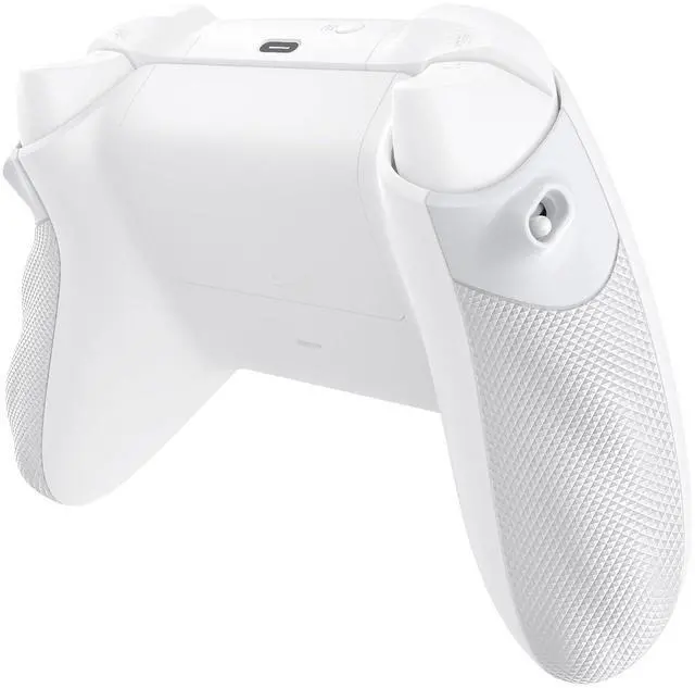 Main image of Flexor Rubberized Side Rails Grips Trigger Stop Kit for Xbox Series X/S Controller, Anti-Slip Ergonomic Trigger Stopper Handle Grips for Xbox Core Controller Frosted White @